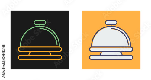 Reception Bell Vector Icon