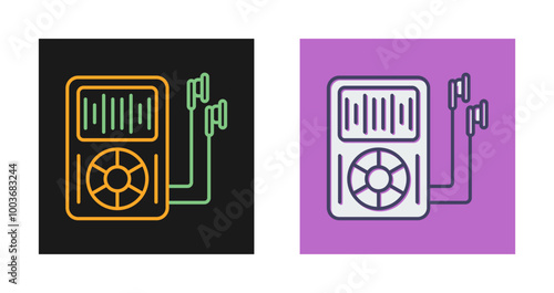Mp3 Player Vector Icon