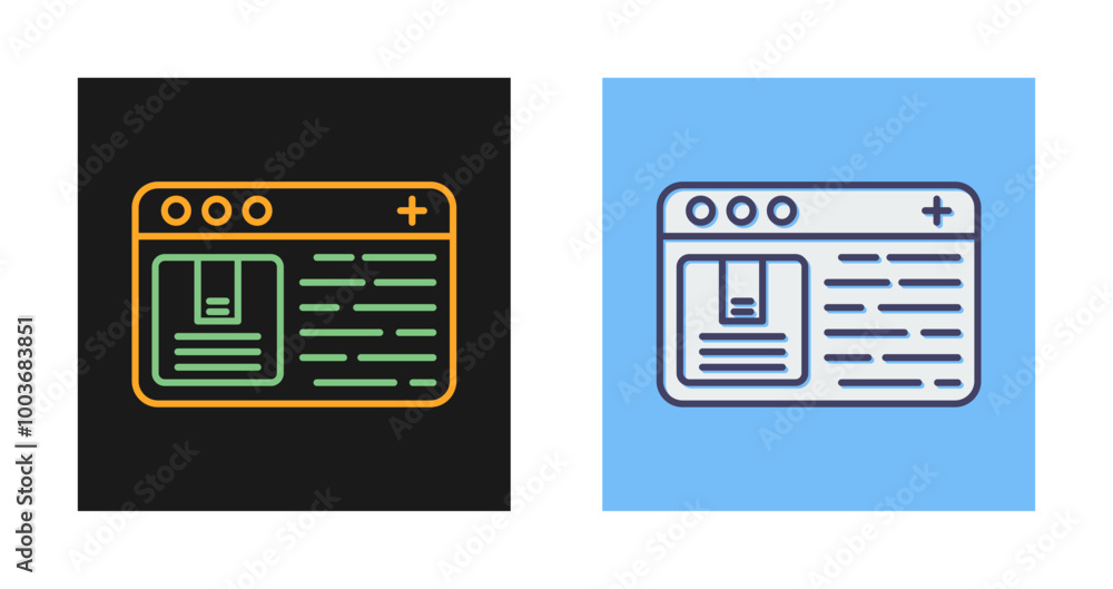 Online Order Vector Icon Online Order Vector Icon