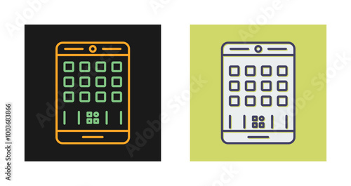 Mobiles App Vector Icon