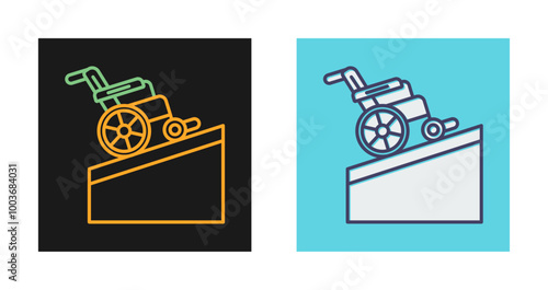 Ramp Vector Icon