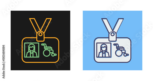 Id Card Vector Icon