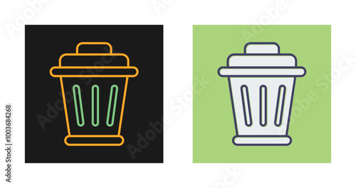 Garbage Vector Icon