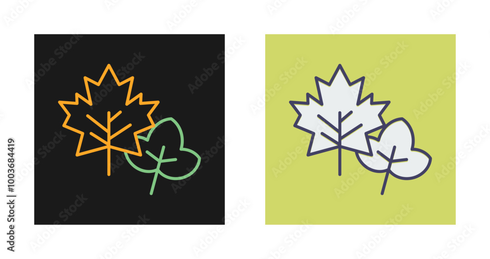 Leaf Vector Icon Leaf Vector Icon