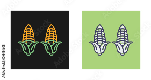 Corn Vector Icon