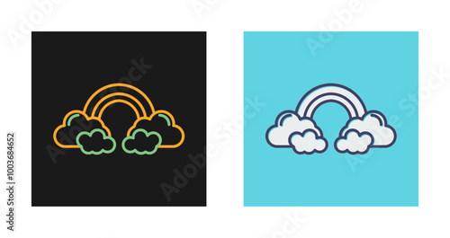 Rainbow Vector Icon
