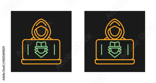 Hacker Vector Icon