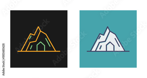 Cave Vector Icon