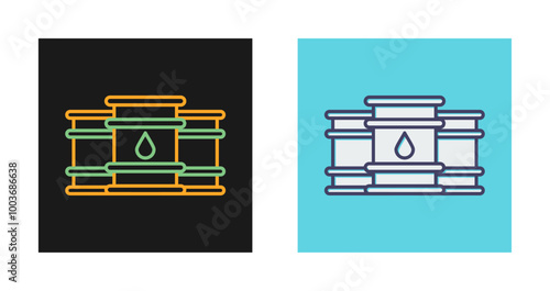 Oil Industry Vector Icon