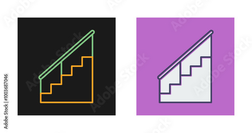 Stairs Vector Icon
