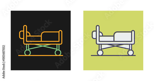 Stretcher Vector Icon