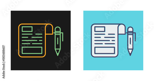Agreement Vector Icon