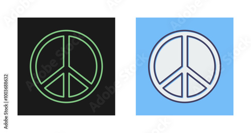 Pacifism Vector Icon