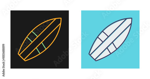 Surf Vector Icon