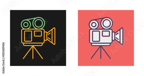 Video Camera Vector Icon
