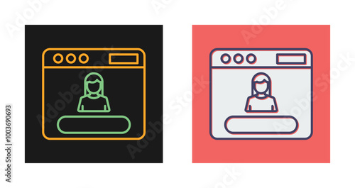 Username Vector Icon