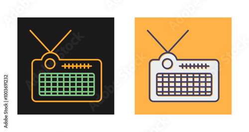 Radio Vector Icon