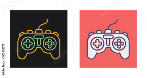 Video Console Vector Icon