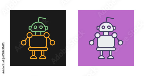 Robot Vector Icon