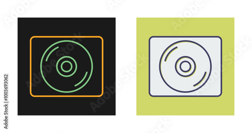 CD Vector Icon