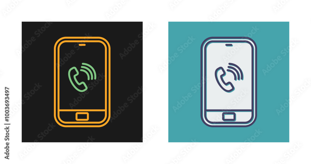 Ringing Vector Icon Ringing Vector Icon