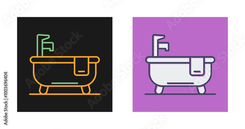 Bath Vector Icon