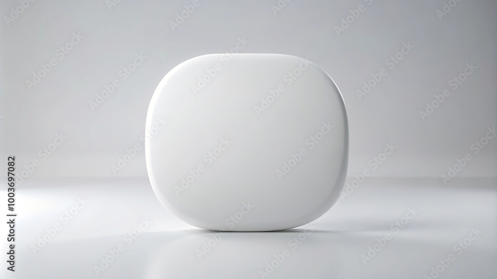 white blank shape shadow neumorphism design with wide angle background white blank shape shadow neumorphism design with wide angle background