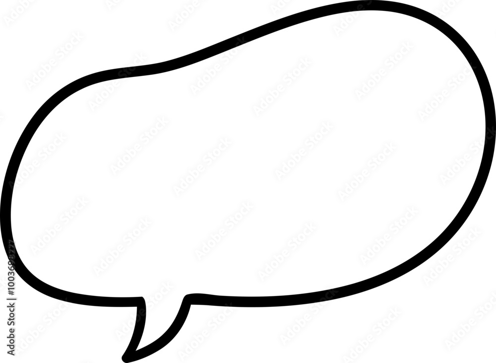 Doodle sketch style of speech bubbles hand drawn illustration Doodle sketch style of speech bubbles hand drawn illustration