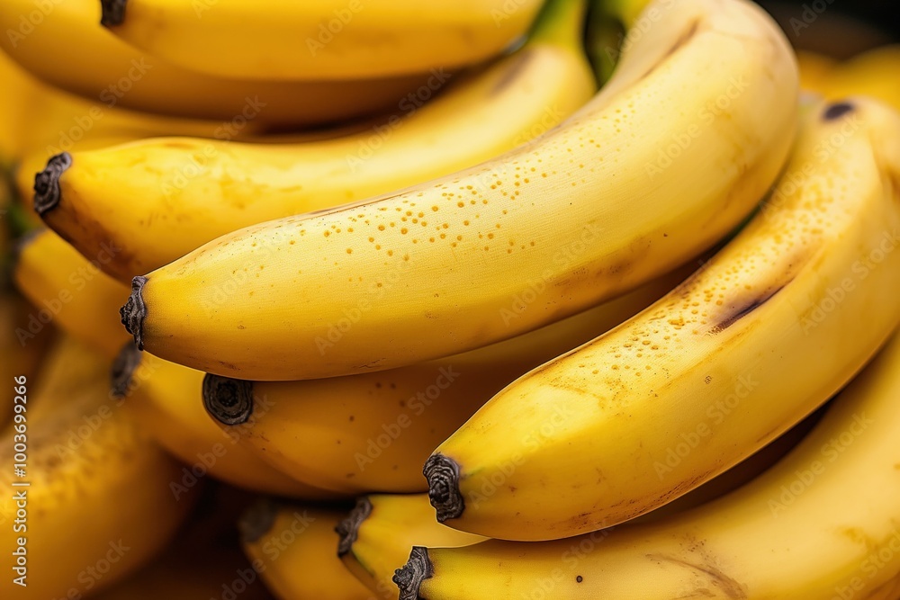 Close-up of ripe yellow bananas as background. Many bananas in a bunch. Fresh, healthy, delicious, sweet fruit. Natural, organic, raw snack. Exotic, tropical, vegan, vegetarian, diet-friendly options. Close-up of ripe yellow bananas as background. Many bananas in a bunch. Fresh, healthy, delicious, sweet fruit. Natural, organic, raw snack. Exotic, tropical, vegan, vegetarian, diet-friendly options.