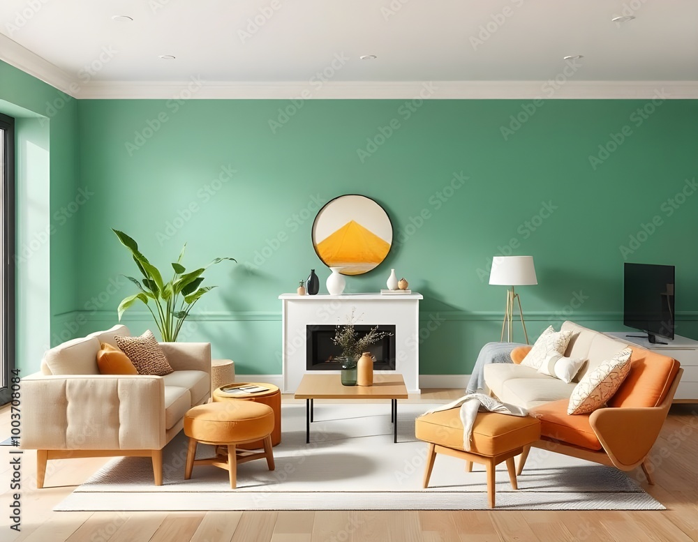 Obraz premium interior home design