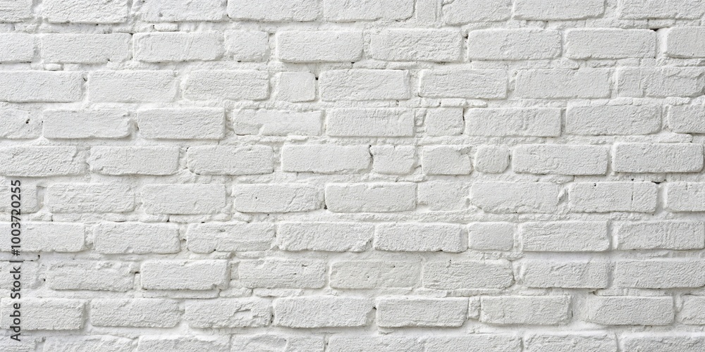 Fototapeta premium white washed brick wall texture background