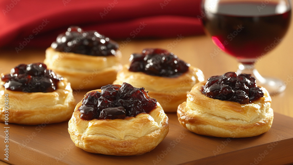 Goat's cheese pastries Goat's cheese pastries