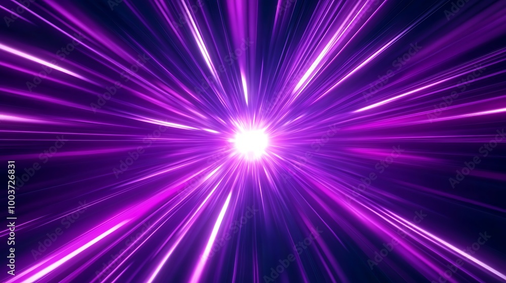 Neon speed rays abstract background. A burst of pink light energy Neon speed rays abstract background. A burst of pink light energy