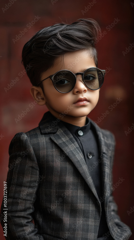 stylish indian boy wearing fashionable eyeglasses stylish indian boy wearing fashionable eyeglasses