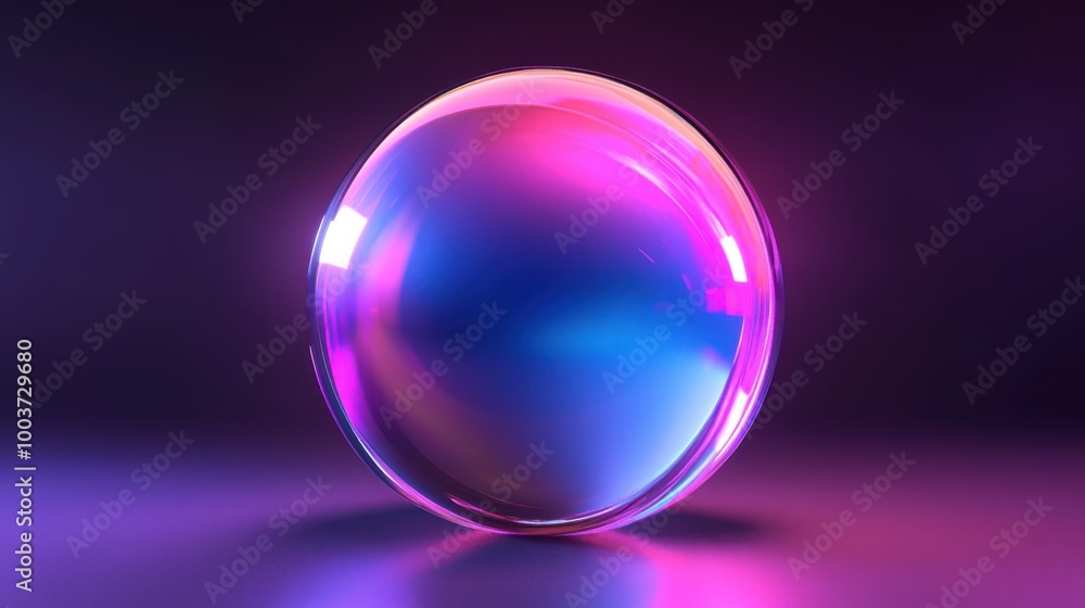 3D glow effect of a futuristic, glowing orb with dynamic, shifting colors and smooth, reflective 3D glow effect of a futuristic, glowing orb with dynamic, shifting colors and smooth, reflective
