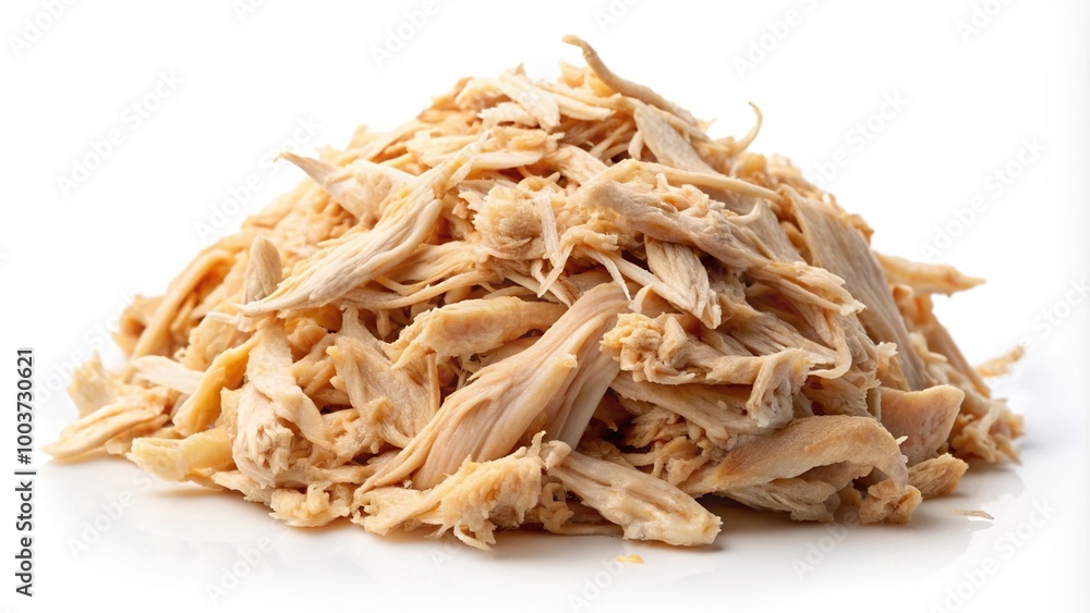 Boiled shredded chicken meat isolated on a white background Silhouette, healthy, protein, meal, cooked, shredded chicken, appetizing, nutritious, shredded, boiled, culinary, lean, silhouette Boiled shredded chicken meat isolated on a white background Silhouette, healthy, protein, meal, cooked, shredded chicken, appetizing, nutritious, shredded, boiled, culinary, lean, silhouette