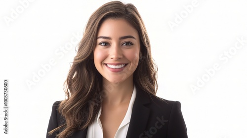 Professional Portrait of a Happy Businesswoman