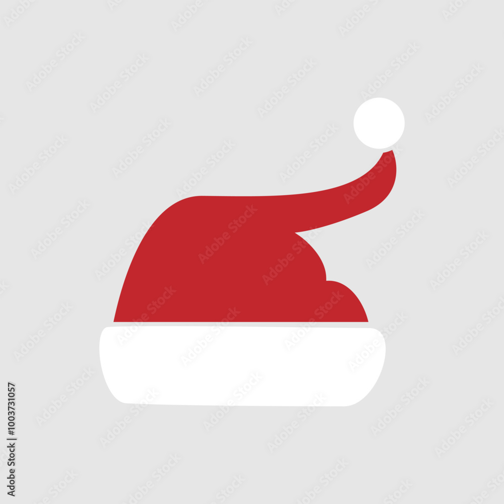 Santa hat icon vector. Christmas illustration sign. new Year symbol. Santa hat icon vector. Christmas illustration sign. new Year symbol.