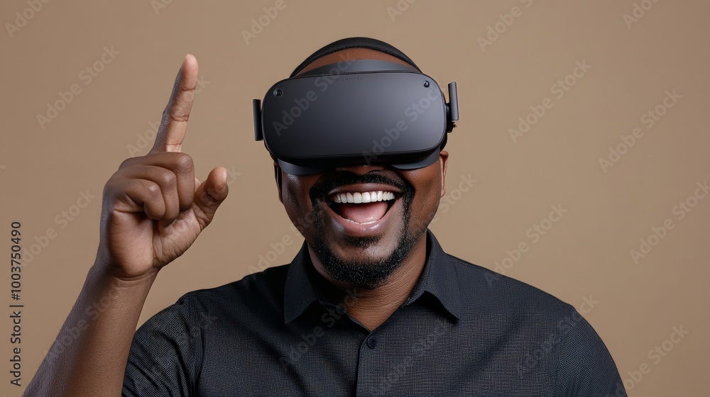 Virtual Discovery: A Man's Joyful VR Experience Virtual Discovery: A Man's Joyful VR Experience