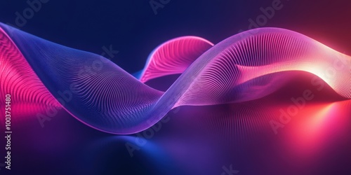 abstract background with wavy lines