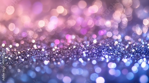 Sparkling Bokeh Background with Vibrant Colors