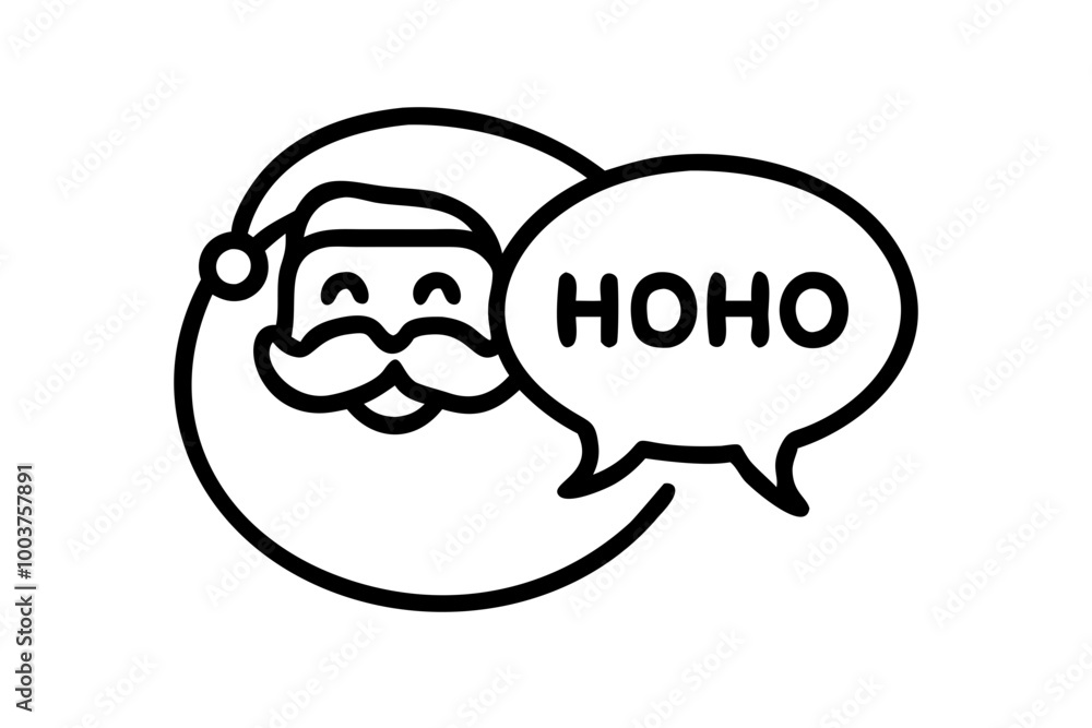 Santa's Face in a Vector Illustration for Festive Holiday Cheer
Santa's Face in a Vector Illustration for Festive Holiday Cheer