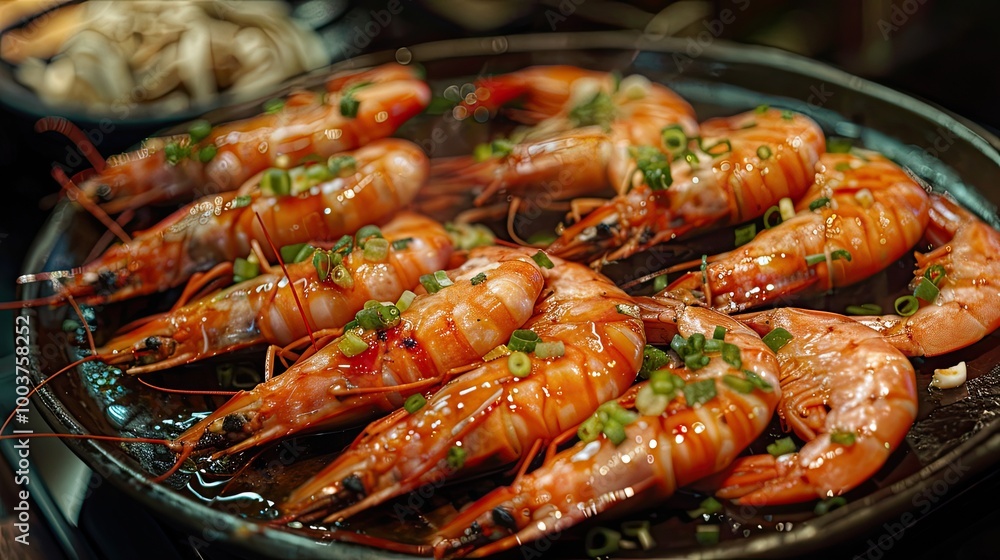 Soy Sauce Marinated shrimp Korean food Soy Sauce Marinated shrimp Korean food