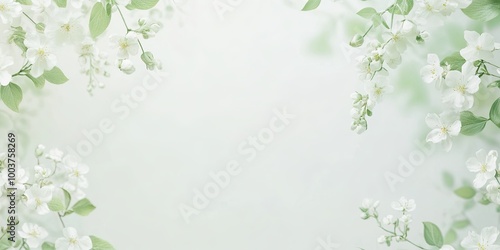 A serene backdrop featuring...
