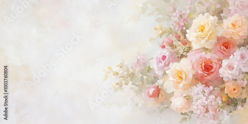 shabby chic wallpaper.