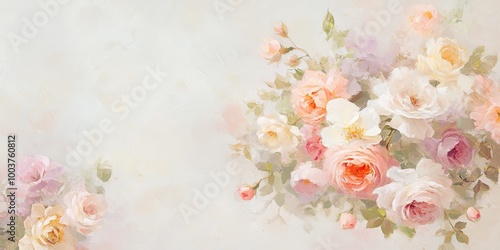 shabby chic wallpaper.