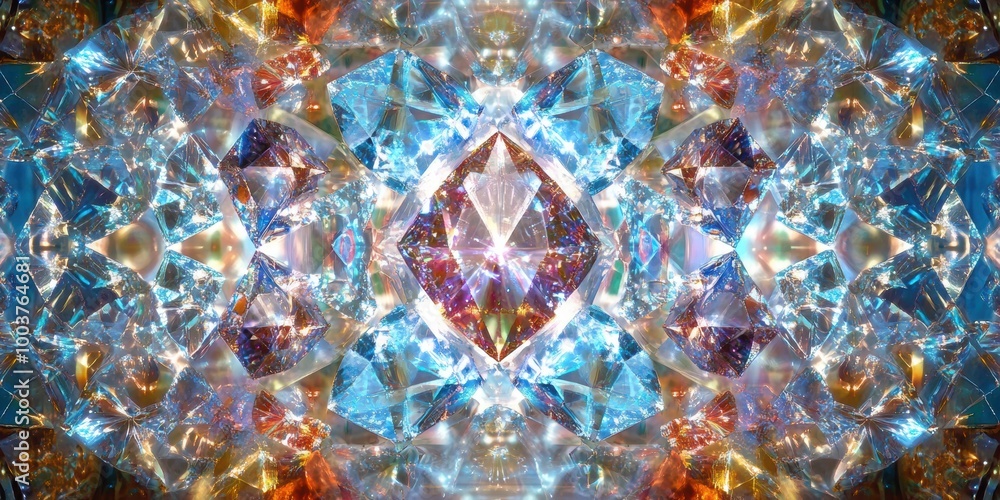 a colorful diamond pattern a colorful diamond pattern