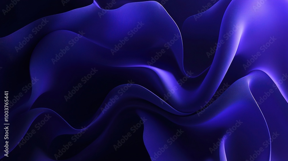 Obraz premium Abstract Purple Wave Texture Background Design