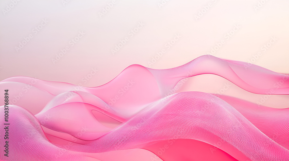 pink and purple waves form a captivating abstract background reminiscent of calligraphic abstractions. the vibrant colors, transparent shapes in hot pink and white colors pink and purple waves form a captivating abstract background reminiscent of calligraphic abstractions. the vibrant colors, transparent shapes in hot pink and white colors