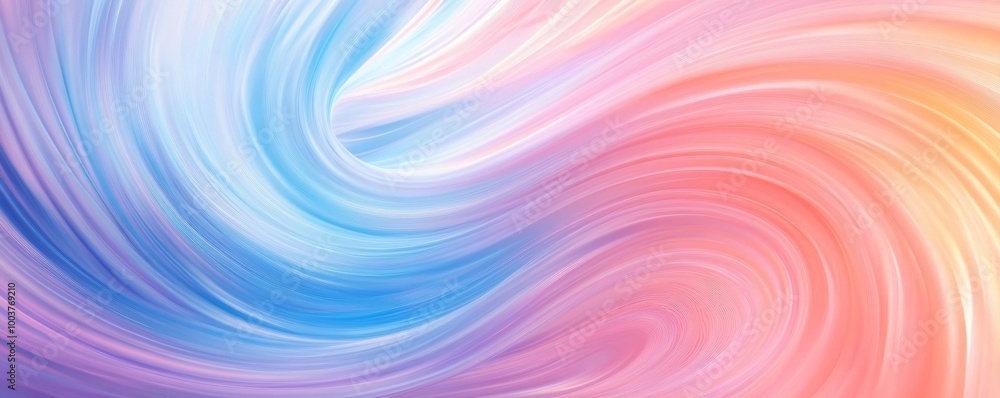 Colorful abstract swirl pattern with blue and Colorful abstract swirl pattern with blue and